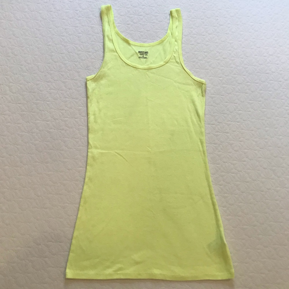 Neon Yellow Green Tank